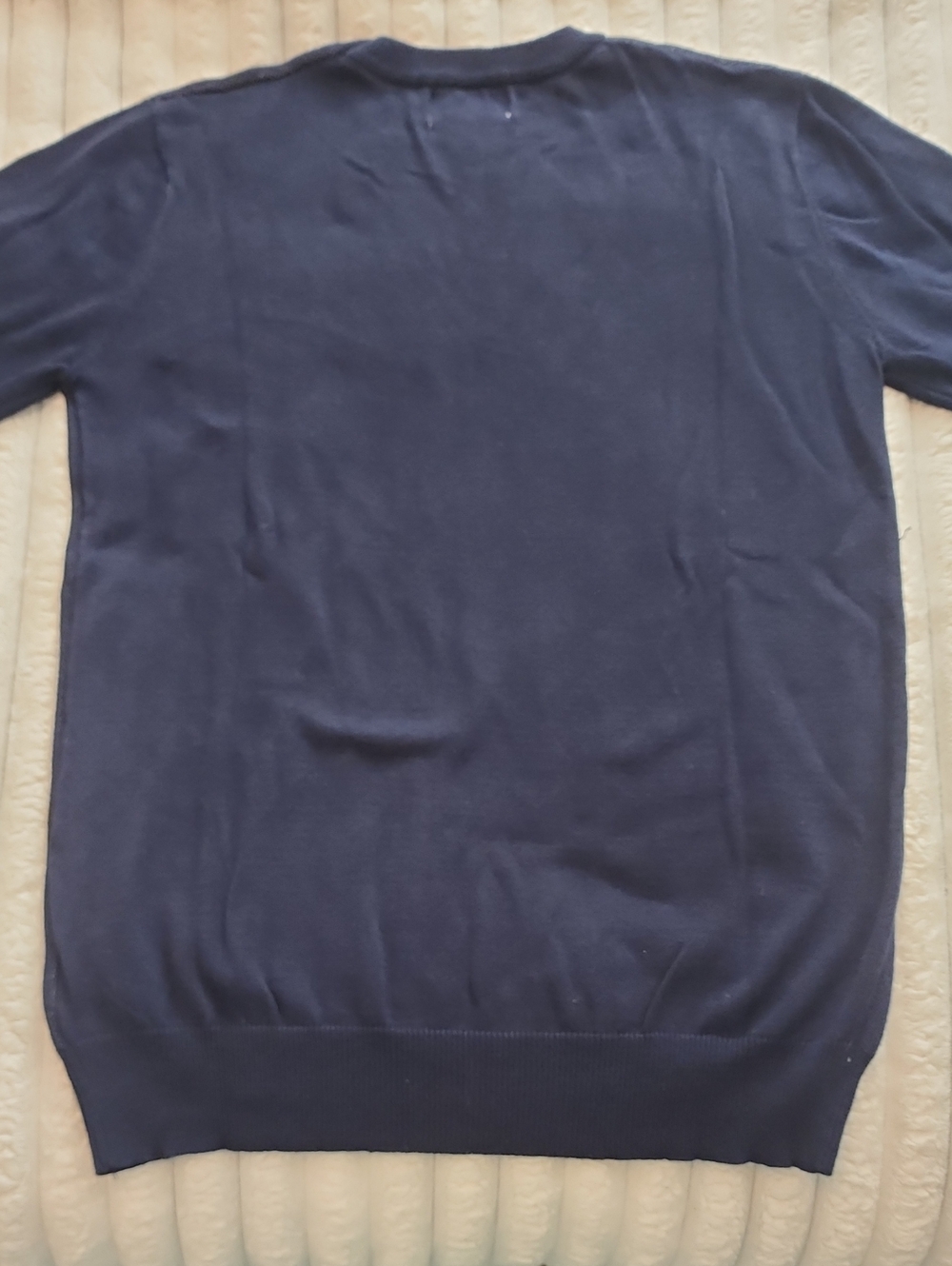 OXKNIT Navy Nightscape Sweater with Moon and Village - Picture 5 of 5